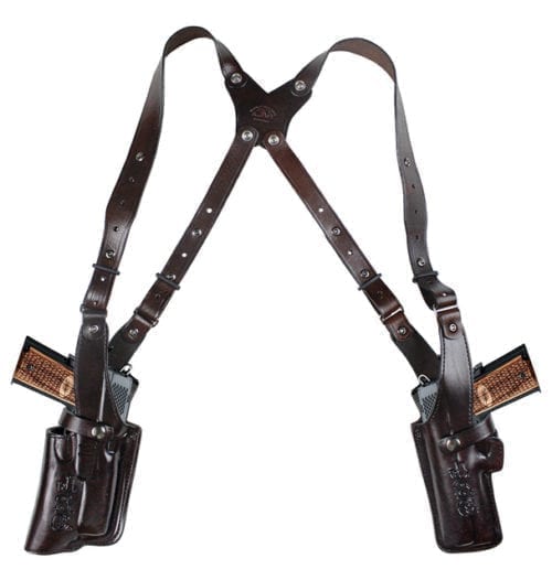 BH4DG-L Dual Gun Shoulder Holster System - Used by the Military