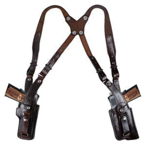 BH4DG-L Dual Gun Shoulder Holster System - Used by the Military