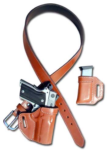Ranger Style Cartridge Belt with a Single Mexican Double Loop