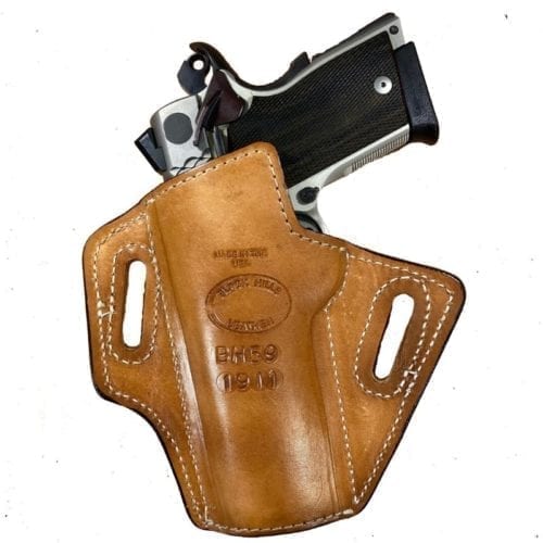 Open Top Belt Gun Holster - BH59USF